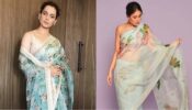 Bollywood Actresses Like Kangana Ranaut, Kareena Kapoor, And Others Are Nailing The Organza Saree Trend