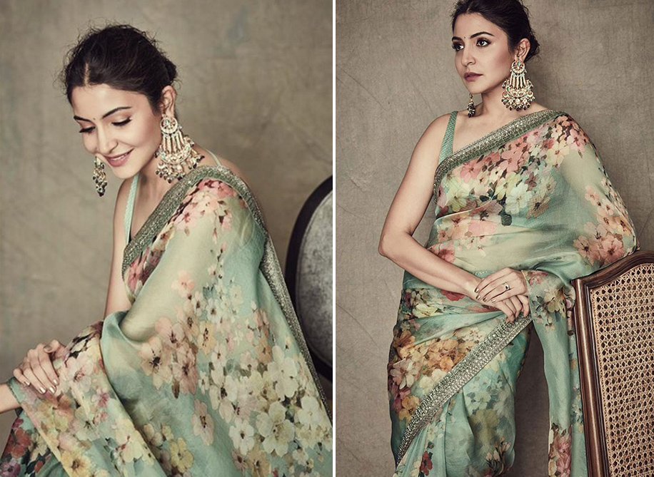 Bollywood Actresses Like Kangana Ranaut, Kareena Kapoor, And Others Are Nailing The Organza Saree Trend - 3