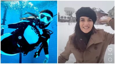 Bollywood Divas Social Media: Parineeti Chopra swims like mermaid underwater, Radhika Madan is the snow-woman