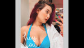 Aashika Bhatia does a Nora Fatehi, sets internet on fire in blue bra in leaked washroom selfie