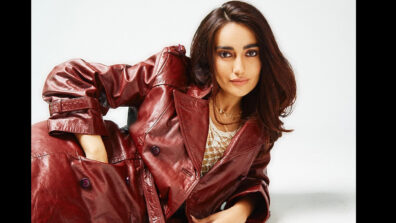 Boss Lady: Surbhi Jyoti enthrals in a sheer brown leather jacket, see pictures