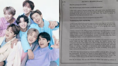 BTS band now becomes part of CBSE class IX English exam, students emotional