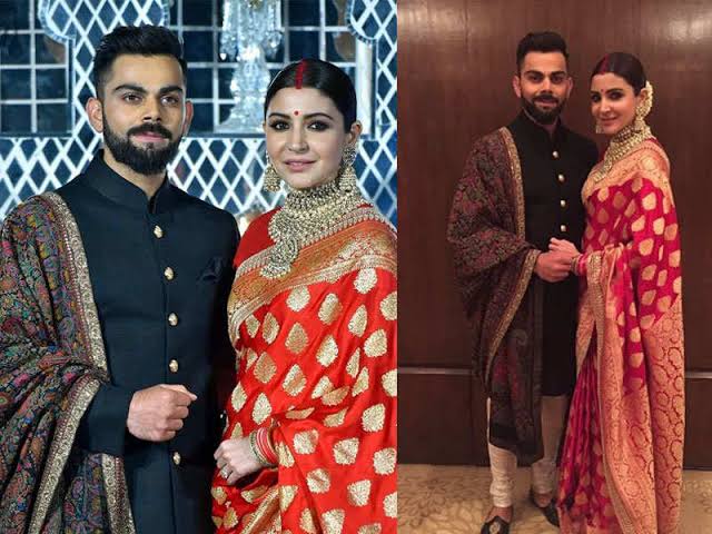 Celebrity Wedding Reception Ensembles: From Anushka Sharma To Deepika Padukone, Check Out Now - 0