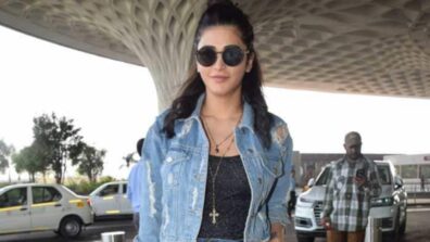 Check Out The Best Of Shruti Haasan’s Denim Jacket Looks