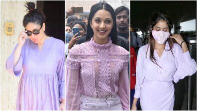 From Kareena Kapoor Khan To Kiara Advani: Channel Your Inner Bollywood Goddess In Elegant Lilac Outfits