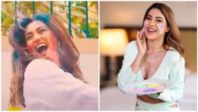 Colourful Life: Sana Makbul and Nikki Tamboli show the world how to play Holi with swag in white outfits, check ASAP