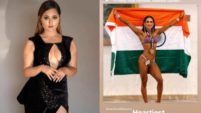 Congratulations: Rashami Desai’s trainer makes India proud, wins bronze in International bodybuilding competition