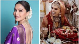 Deepika Padukone Or Madhuri Dixit: Who Wore Silk Saree Better