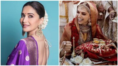 Deepika Padukone Or Madhuri Dixit: Who Wore Silk Saree Better