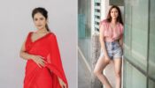 Desi Vs Videsi: Avika Gor in high-chic red saree Vs Saumya Tandon in denim shorts, who’s your favourite?