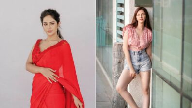 Desi Vs Videsi: Avika Gor in high-chic red saree Vs Saumya Tandon in denim shorts, who’s your favourite?