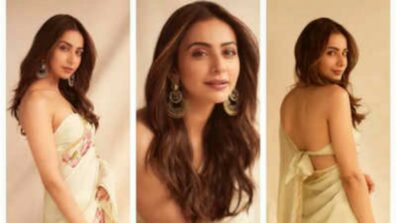 Rakul Preet Singh Is An Apsara In Beautiful Floral Saree: See Pics