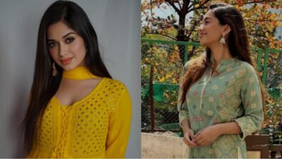 Digital Babes Go Desi: Your golden opportunity to pick up a cue or two from Jannat Zubair Rahmani and Anushka Sen’s ethnic fashion