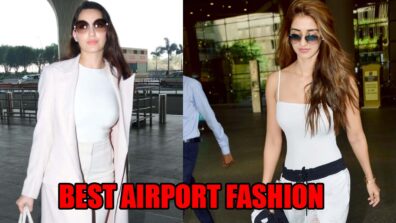 Disha Patani Or Nora Fatehi: Which Diva Has The Best Airport Fashion? Vote Now