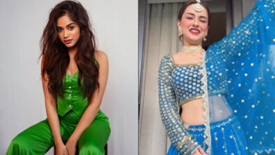 Fashion Faceoff: Jannat Zubair in bright green pantsuit Or Avneet Kaur’s regal look in an embellished lehenga