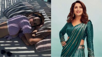 Fashion Queens: Disha Patani is a sunkissed mermaid on Maldives beach, Madhuri Dixit stuns with her sparkly lehenga