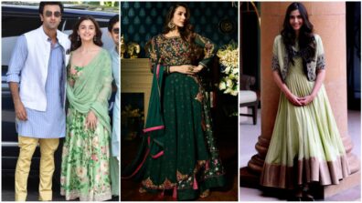 From Alia Bhatt To Sonam Kapoor: Anarkali Set In The Shade On Green Look Stunning On These Stars