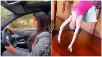 From driving Mercedes to performing yoga like queen: A sneak-peek into Anveshi Jain and Mallika Sherawat’s sensational lifestyle