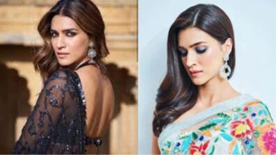 From Floral Green To Sequin Blue: Here Are All The Sarees Worn By Kriti Sanon In ‘Meri Jaan Meri Jaan’ Song