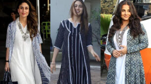 From Kareena Kapoor to Sara Ali Khan and Vidya Balan: B-Town divas we love to watch in kurti with jacket style