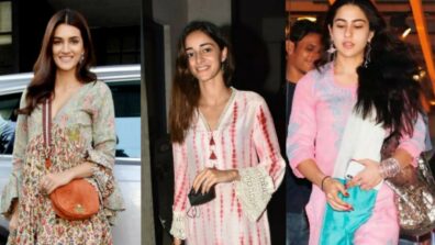 From Kriti Sanon to Sara Ali Khan and Ananya Panday: B-Town beauties how to slay in classic kolhapuri chappals