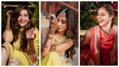 From Mouni Roy, Ankita Lokhande To Karishma Tanna: Television Inspired Mehndi Designs For This Wedding Season