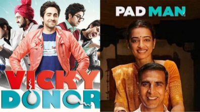 From Pad-Man To Vicky Donor, These Bollywood Films Defied Stereotypes And Addressed Social Taboos