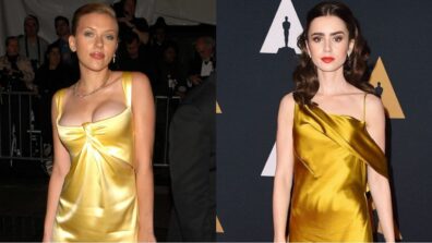 From Scarlett Johansson To Lily Collins: Who Donned The Best Yellow Satin Dress?