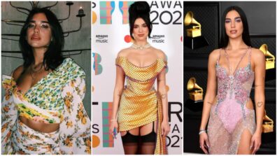 From Shimmery Pink To Yellow Floral: Every Dress That Dua Lipa Styled To Show Off Her Gorgeous Body