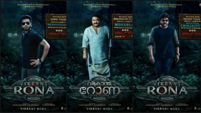 Good News: Chiranjeevi, Mohanlal and Simbu to launch release date teaser of Kichcha Sudeepa’s ‘Vikrant Rona’