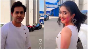 Gulabi Holi: Randeep Rai and Shivangi Joshi get lost in each other’s romantic eyes, fans can’t keep calm