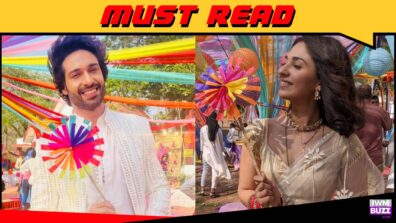 #HappyHoli: Mose Chhal Kiye Jaaye actors Vijayendra Kumeria and Vidhi Pandya share special Holi plans