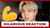 Hilarious! Check Out How BTS Suga Reacted To A Fan Asking Him To Show Off His Muscles