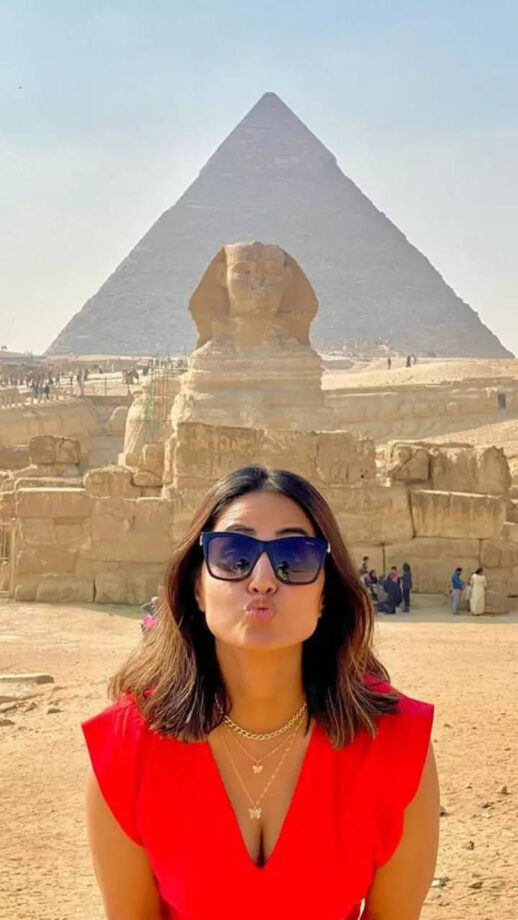 Hina Khan Shares Strange Photos From Her Egypt Vacation And Offers Significant Travel Inspiration, Check It Out - 1