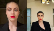 Hollywood diva Alexandra Daddario gives serious makeover goals in new video, fans in love with red cherry lips