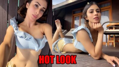 Hot Picture Alert: Mouni Roy flaunts her perfect hourglass figure in blue bikini, fans sweat