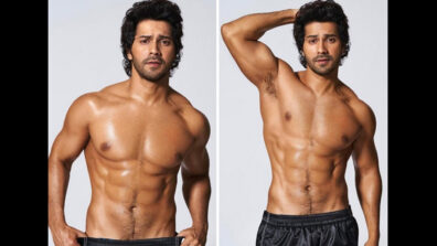 Hotness Alert! Varun Dhawan Sets The Internet On Fire With These Alluring Pictures; Flaunts His Abs