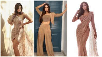 How “Aww-Some” Are These Beige Outfits Worn By Shweta Tiwari