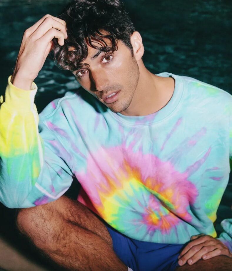 How Handsome Does Kissing Booth Fame Taylor Zakhar Perez Look In These Tie-Dye Outfits? - 1