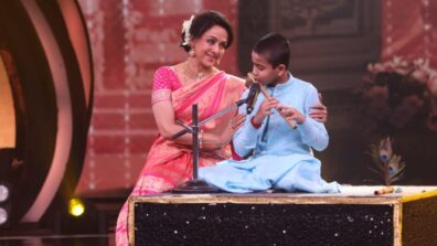 Hunarbaaz Desh Ki Shaan: Hema Malini gives a special gift to flautist Anirban