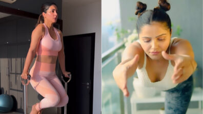 Hunting for special fitness inspiration? Hina Khan and Rubina Dilaik are your best guides