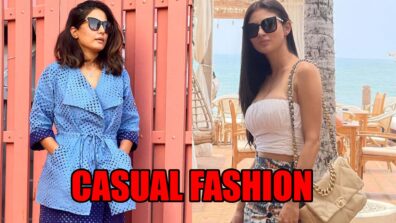 Hunting for the perfect casual fashion inspiration? Hina Khan and Mouni Roy are here with their ever-so-charming styles