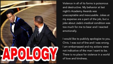 I am embarrassed: Will Smith issues public apology to Chris Rock after slap incident, read full statement