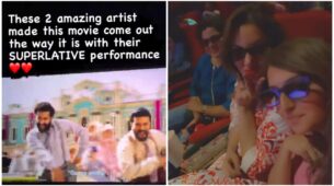 “I had goosebumps all throughout” Munmun Dutta on RRR as she shares unseen clips from the movie