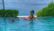 In Pic: Aishwarya Rai Bachchan-Aaradhya Bachchan were recently spotted chilling in pool, this Summer