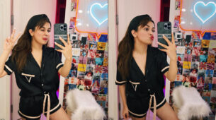 In pics: Avneet Kaur swears by comfort over fashion, poses in her night suit