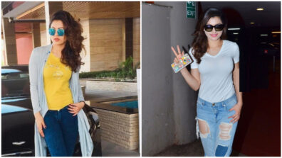 Incorporate Denim In Your Casual Outfit Like Urvashi Rautela