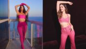 International Vs Desi Queen: Kim Kardashian Or Ananya Panday: Which babe slayed in all-pink high-chic bold outfit?