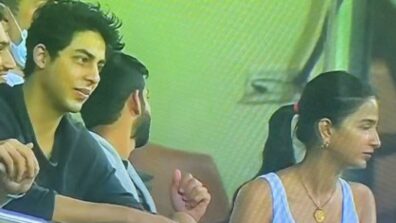 IPL 2022: Shah Rukh Khan’s son Aryan Khan spotted at stadium during KKR Vs CSK match, pic goes viral