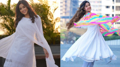 Jannat Zubair Rahmani and Ashnoor Kaur create a high-chic fashion statements in white on Holi, who’s your favourite?